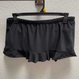 Swim Skirt by “Aqua Green” - Size L - Black - EUC